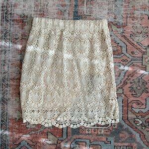 Vintage forever21 Lace Skirt